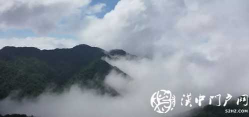 漢中出現(xiàn)了難得一見的云海景觀，仙氣十足