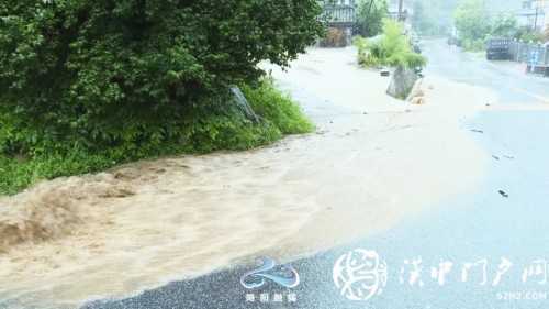強(qiáng)降雨導(dǎo)致略陽縣部分鄉(xiāng)鎮(zhèn)山體塌方道路受損！