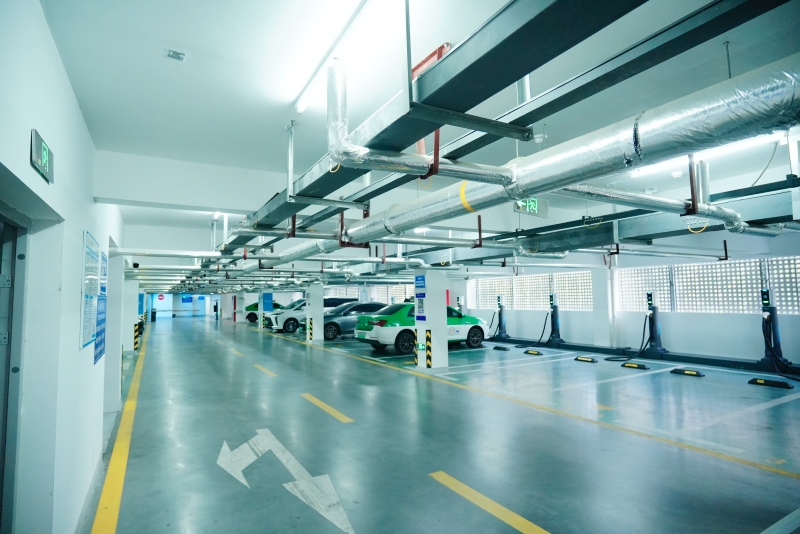 漢臺西新街立體停車場， 智慧便捷引領(lǐng)城市新風貌