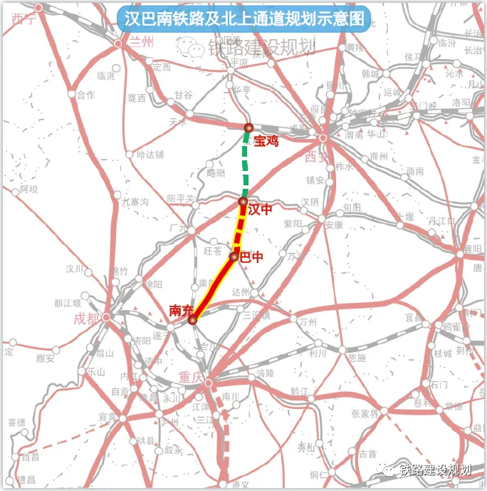 未來(lái)10年，漢中有望開(kāi)建的3條鐵路項(xiàng)目！