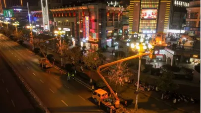 漢中城市“點睛”，全靠這群“掌燈人” →
