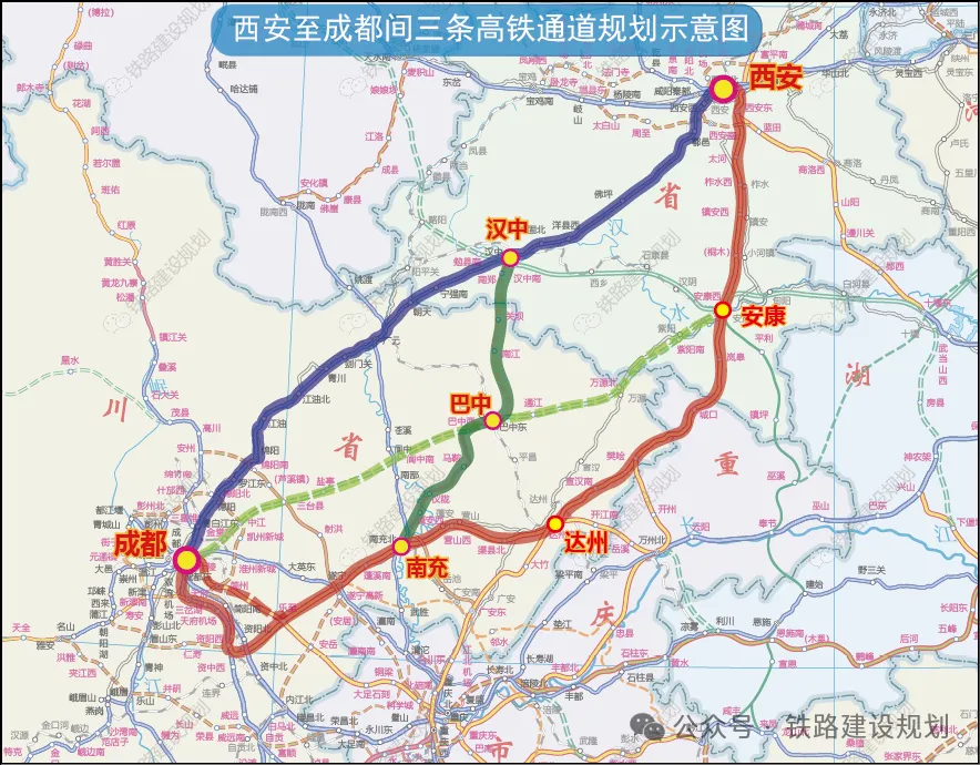 未來(lái)10年，漢中有望開(kāi)建的3條鐵路項(xiàng)目！