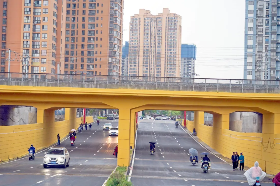 出行方便了！漢中興漢新區(qū)惠府路主車道通車！