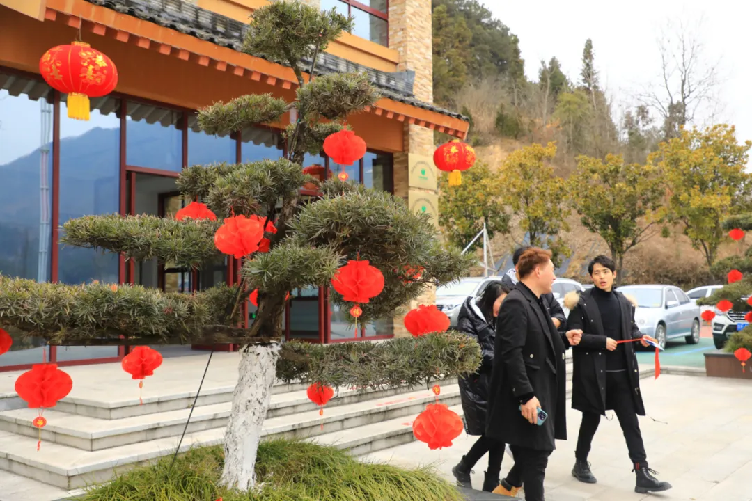 新年第一天，洋縣長青華陽景區(qū)迎來蛇年開門紅~